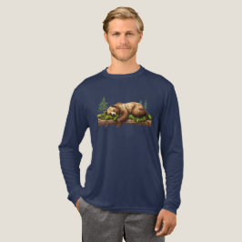 Rustig sömnbjörn Wildlife Graphic Manar T Shirt