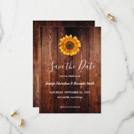 Rustig vattenfärg solros land Spara datum Spara Datumet