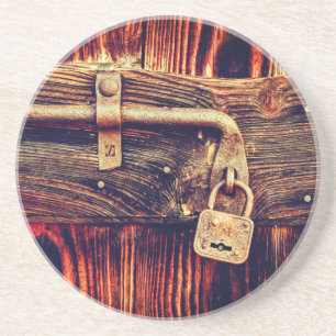 Rustiga granulat av vedsäd, antique lock brun underlägg