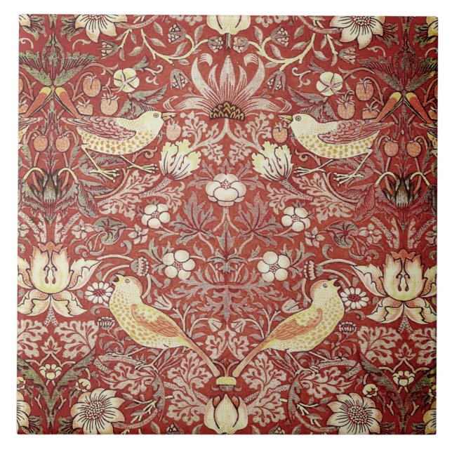 Rustiga jordgubbstentilplattan kakelplatta (Framsidan)