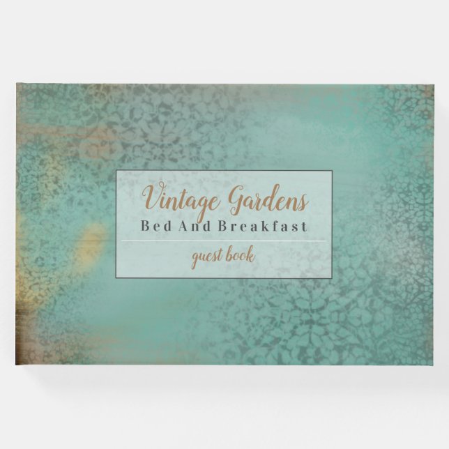 Rustik Antique Vacation Rental Guest Bok (Framsida)