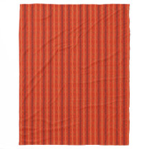 Rustik apelsin Aztec-mönstrad filt 152 cm x 203 cm