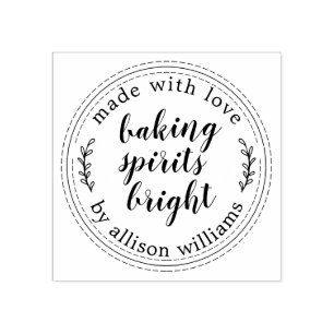 Rustik Baking Spirits Bright Jul-Helgdag Stämpel
