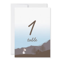 Rustik Bergs Zipline Bord Nummer