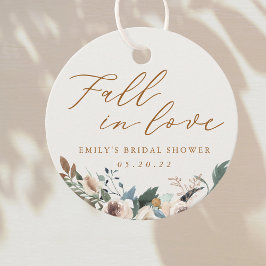 Rustik Blommigt hösten i Kärlek Möhippa - fall Gåvor Etiketter