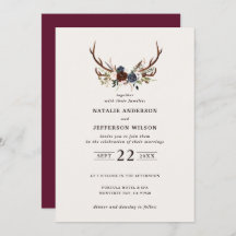 Rustik blommigt och bröllop-flottans burgundi