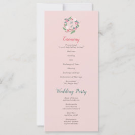 Rustik Blommigt Vapensköld med Monogram