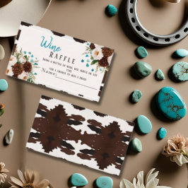 Rustik blomster boho-vin lottning bröllopsfest tilläggskort