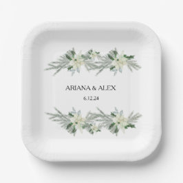 Rustik blomster höst vinter bröllop