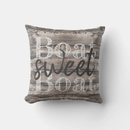 Rustik BOAT SWEET BOAT barnwood Kudde