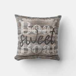 Rustik BOAT SWEET BOAT barnwood Kudde