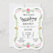 Rustik Bohemian Vår, utandning av Foliage Bröllop