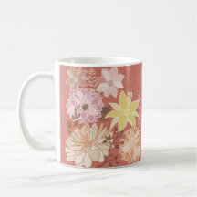 Rustik Boho Blommönster