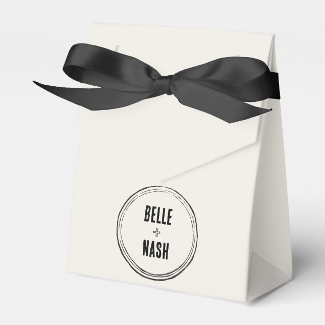 Rustik Boho Ladalager-Hochzeit Presentaskar (Framsidan Sidan)