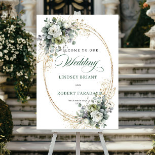 Rustik botanisk bohemisk bröllopsväxlingsskylt poster