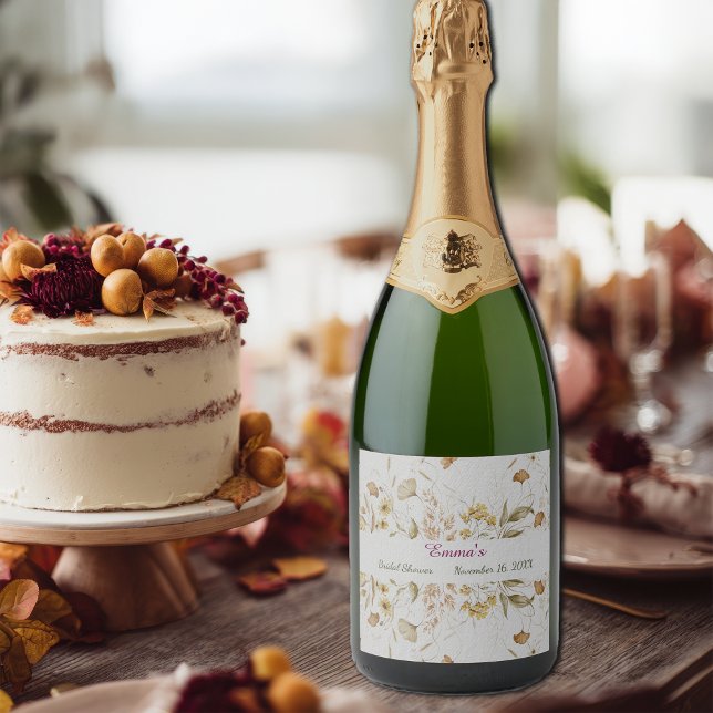 Rustik Botanisk Bröllopsfest Anpassa (Skapare uppladdad)