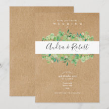 Rustik Botanisk Grönska Eukalyptus Bröllop