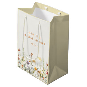 Rustik bröllopsdusch med vilda blommor