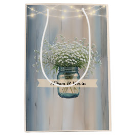 Rustik Bröllopsdusch Presentpåse för Brud till Lan