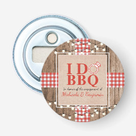 Rustik Bröllopsfest för I Do BBQ Paret Förlovnings Flasköppnare