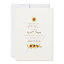 Rustik bröllopsfest med solros