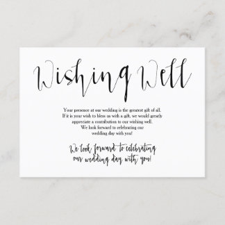 Rustik bröllopshjärtans önskebrunn inbjudningar