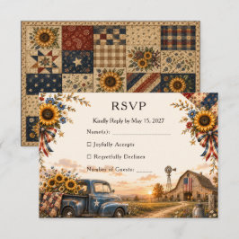 Rustik Chic Americana LadalagerHochzeit mit solros OSA Kort