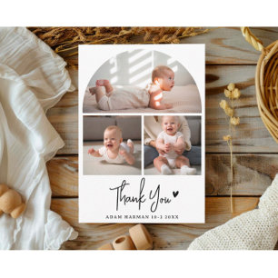 Rustik Chic Baby Shower Tack Foto Vykort