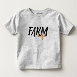 rustik chic FARM Life i skript | T Shirt