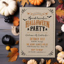 Rustik Chic Spooktacular Halloween fest