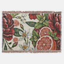 Rustik Citrus Blommig sommar