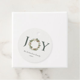 Rustik Cotton Gräs Joy Merriest God Julkrans Gåvor Etiketter