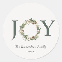 Rustik Cotton Gräs Joy Merriest God Julkrans