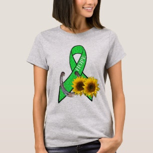 Rustik Country & Western Lyme Disease Medvetenhet T-shirt