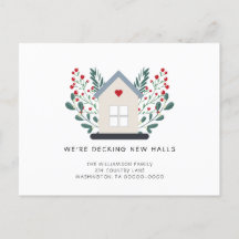 Rustik dekoration av nya Helgdagar för kortet