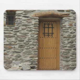 Rustik door-fotomusknapp musmatta