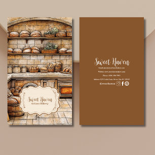 Rustik Elegant Baking Visitkort