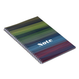 Rustik Elegant Färgfläckig skalning Anteckningsbok