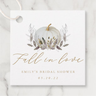 Rustik Elegant Förälskelse Bröllops Brud Shower Gåvor Etiketter