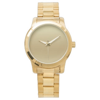 Rustik Elegant Guld Teal Herrarmbandsur Armbandsur