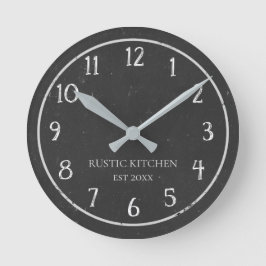 Rustik Falsk Kritskrifts Kök Väggur