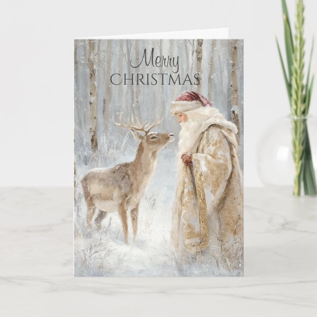 Rustik farbror Jul jul  Kort (Framsida)