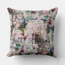 Rustik färgad underlig teckning under abstrakt jut