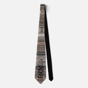 Rustik FARM Life-skript på barnwood Slips