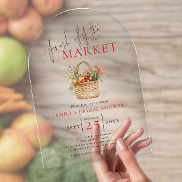 Rustik färsk från Möhippan på marknaden