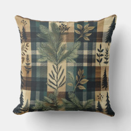 Rustik Flanell Kudde