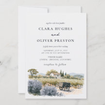 Rustik fransk Provence vingård Mas bröllop
