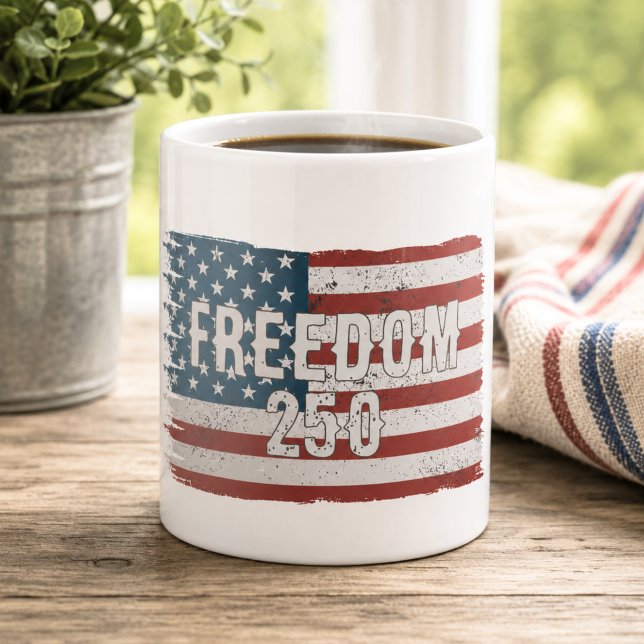 Rustik Frihet 250 Kaffemugg (Skapare uppladdad)