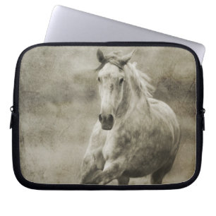 Rustik Galloping Andalusisk häst Laptop Sleeve