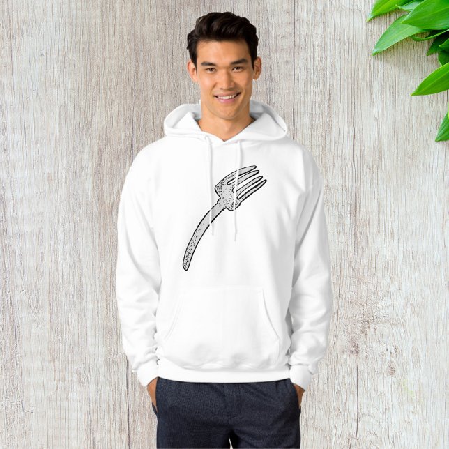 Rustik Gammaldags Gaffel Retro Bestick Hoodie (Skapare uppladdad)